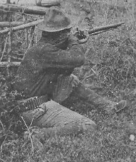 THE FIRST SHOT OF THE PHILIPPINE-AMERICAN WAR 
HAPPENED AT THE CORNER OF SOCIEGO ST. AND TOMAS ARGUELLES ST.